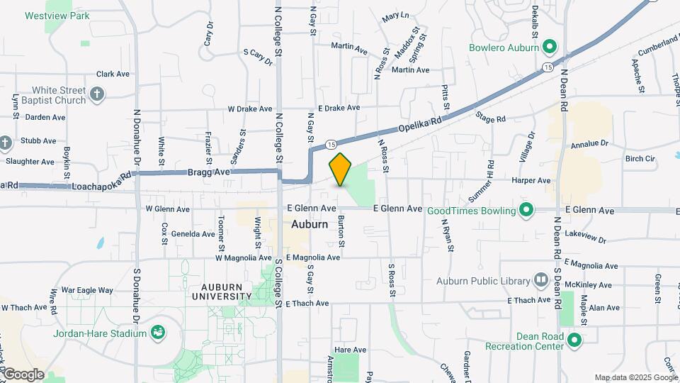 255 E Glenn Ave Map and Location Details
