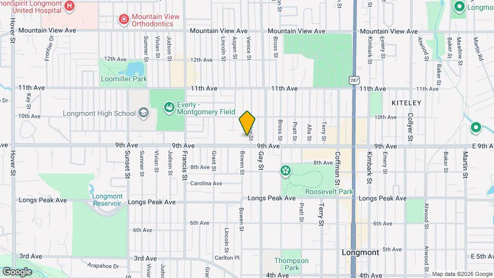 909 Venice St Map and Location Details