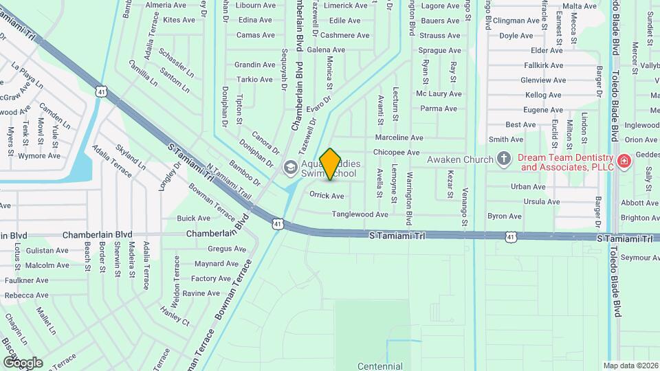 16243 Banyan Ave Map and Location Details