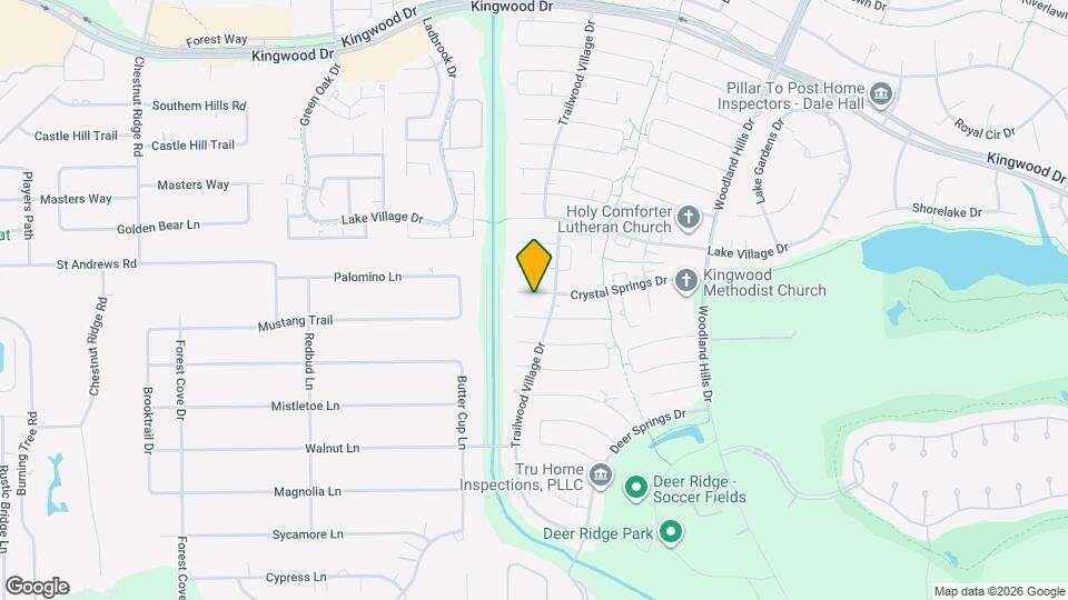 1918 Crystal Springs Dr Map and Location Details