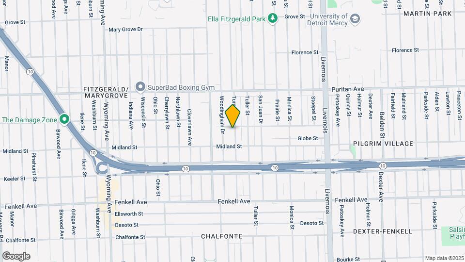 15769 Turner St Map and Location Details