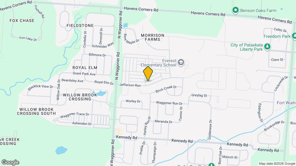 7774 Jefferson Run Map and Location Details