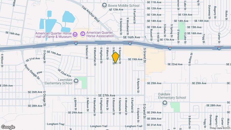 1911 S Roosevelt St Map and Location Details