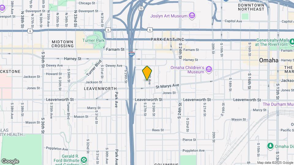 545 S 27th St Map and Location Details