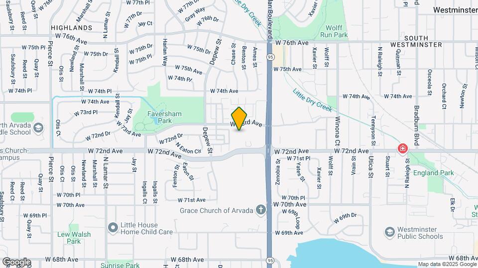 5430 W 73rd Ave Map and Location Details