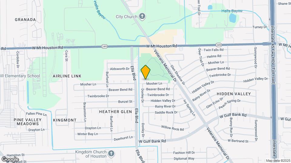 1802 Mosher Ln Map and Location Details