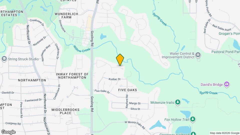 5423 Briarstone Ridge Ln Map and Location Details