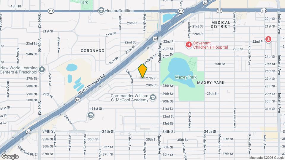 4423 27th St Map and Location Details