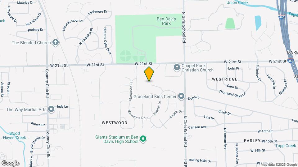 7542 Higdon Ct Map and Location Details