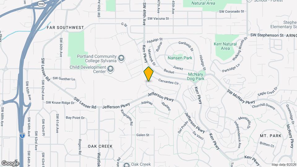 304 Cervantes, Unit #304 Map and Location Details