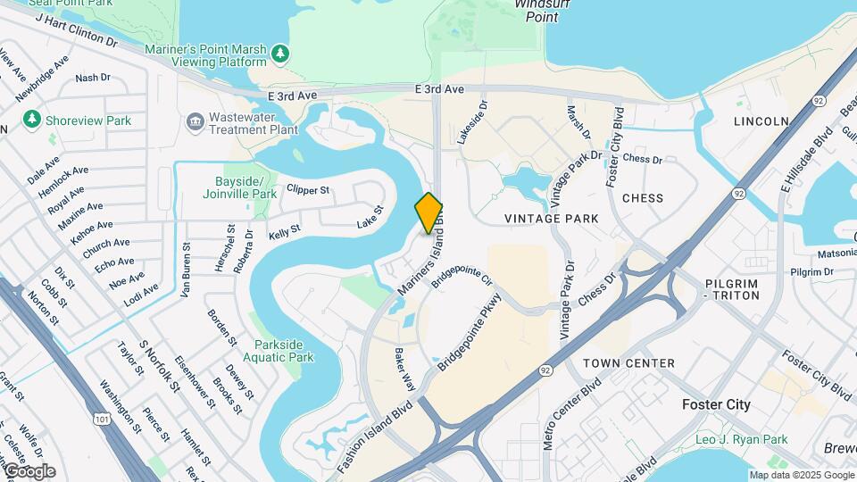 626 Mariners Island Blvd Map and Location Details