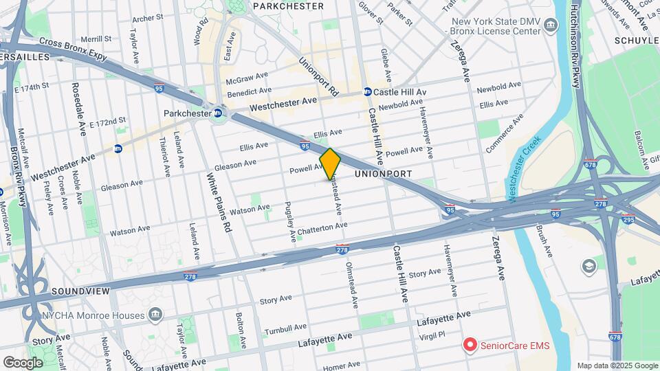 1113 Olmstead Ave Map and Location Details