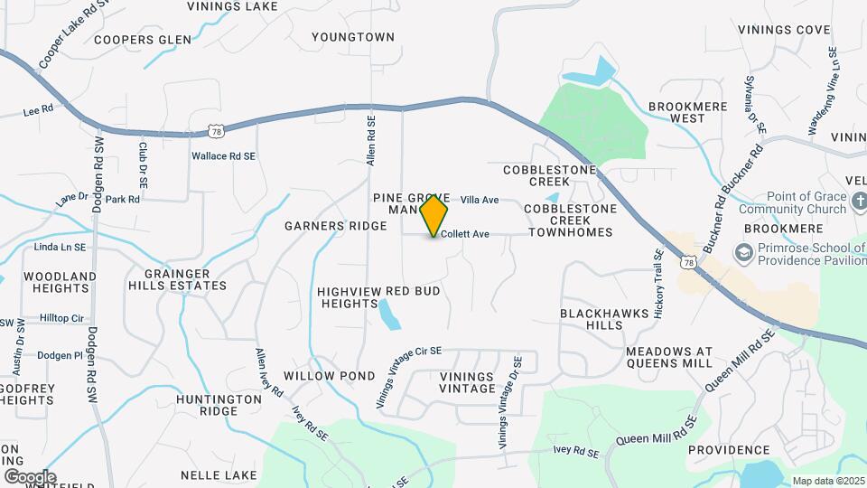 410 Collett Ave Map and Location Details