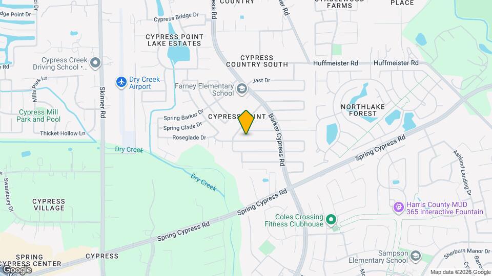 16330 Cypress Point Dr Map and Location Details