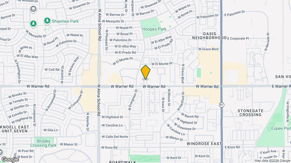 2024 N Sunset Dr Map and Location Details