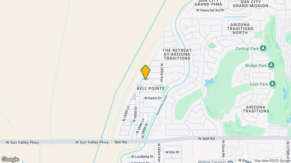 18466 W Westfall Way Map and Location Details