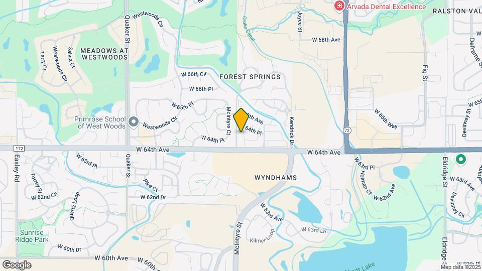 15546 W 64th Loop Map and Location Details