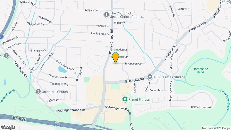 4707 Riverwood Cir Map and Location Details
