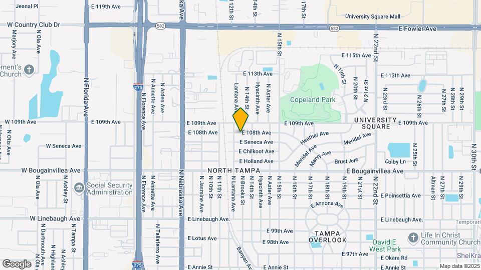 1207 E 108th Ave Map and Location Details