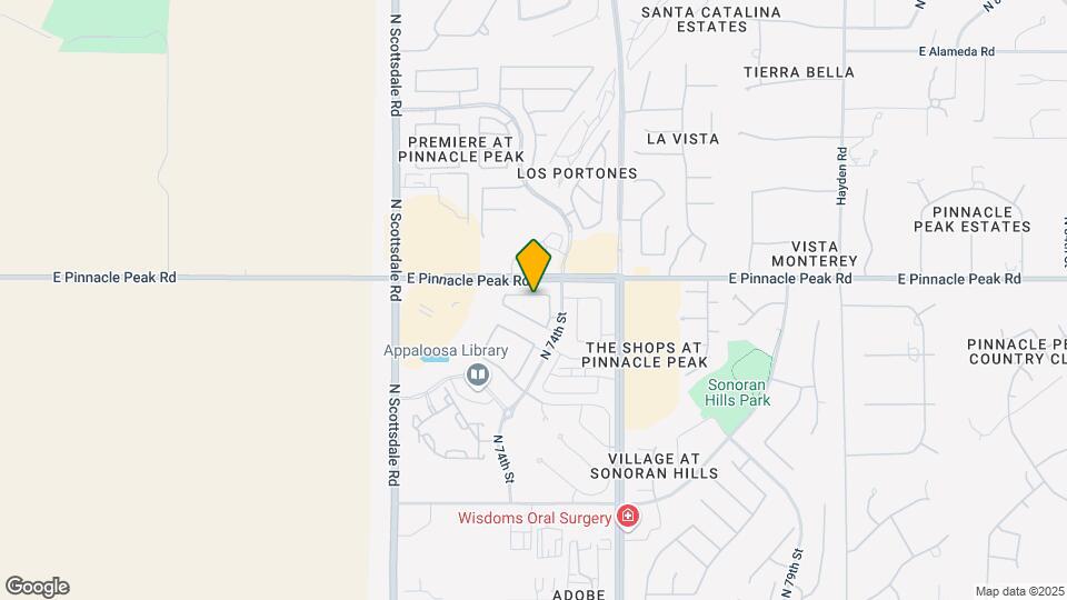 7347 E Vista Bonita Dr Map and Location Details
