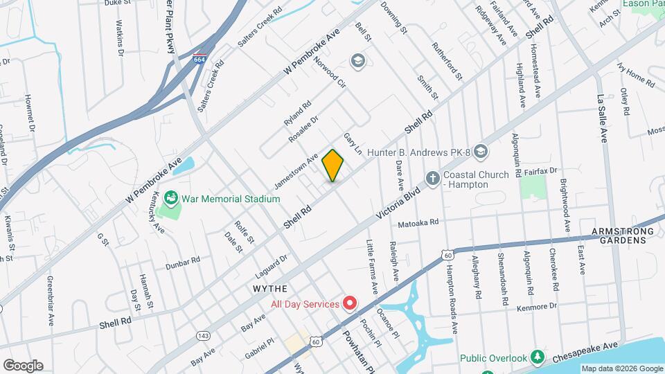 602 Celey St Map and Location Details