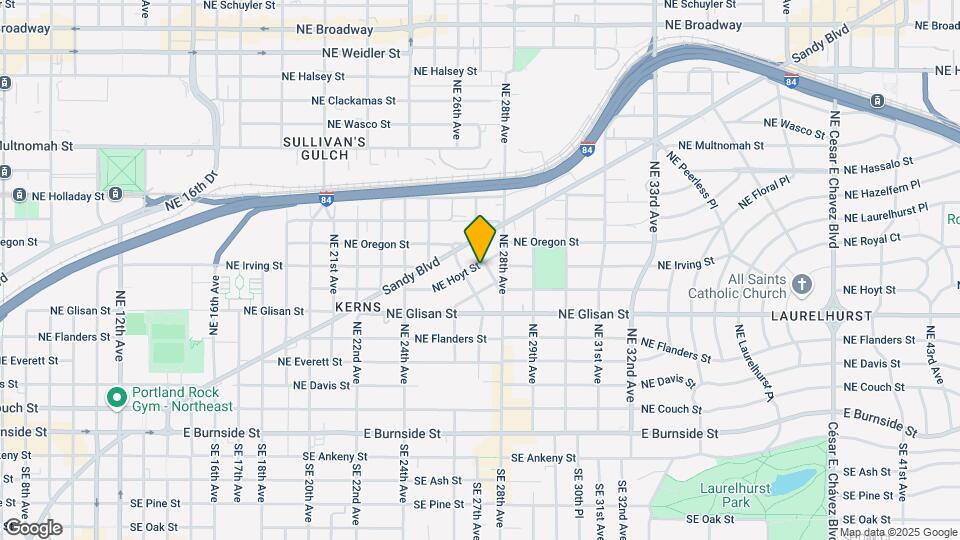 635 NE Randall Ave Map and Location Details