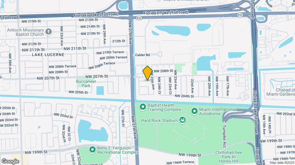 2540 NW 206th St Map and Location Details