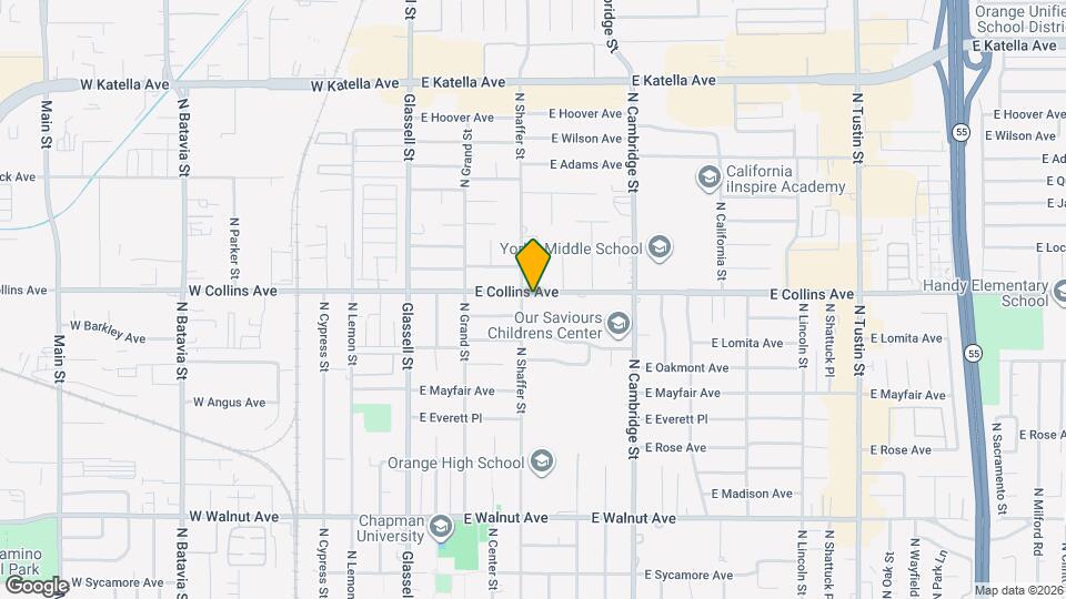 522 E Collins Ave Map and Location Details