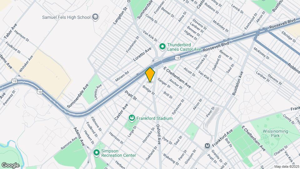 5310 Rutland St Map and Location Details