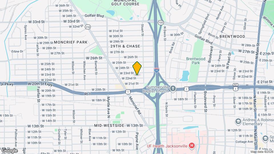 1115 W 22nd St Mapa y Detalles de la Ubicación