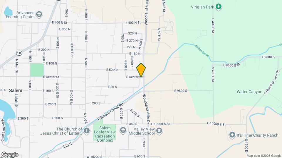 15 S 900th E Map and Location Details