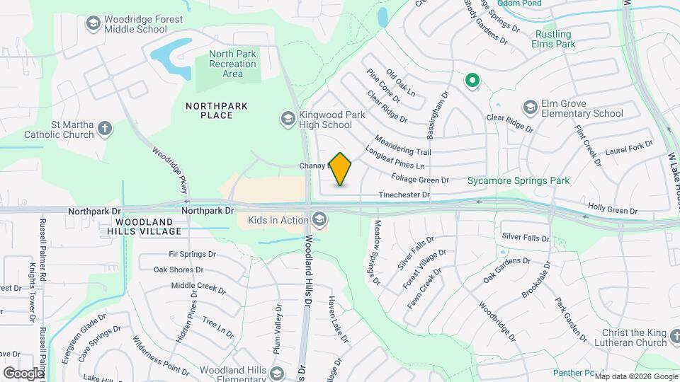 2403 Tinechester Dr Map and Location Details