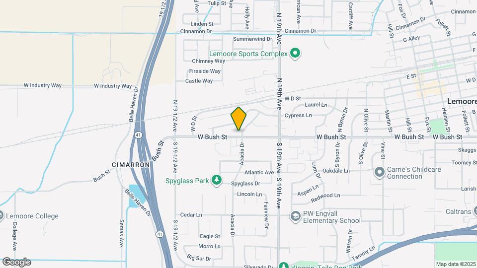 25 Acacia Dr Map and Location Details