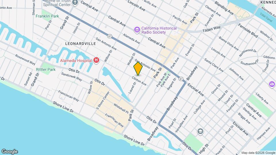 2253 Clinton Ave Map and Location Details