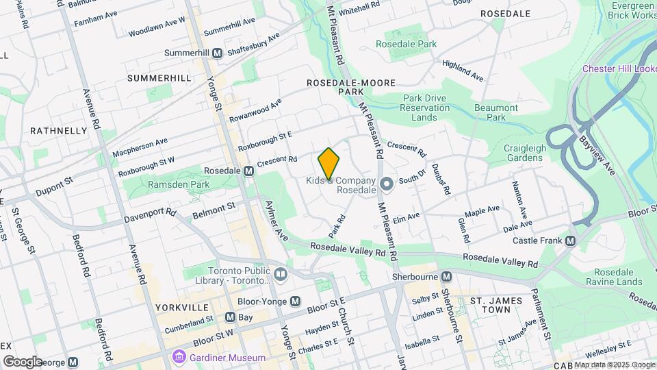31 Rosedale Rd Map and Location Details