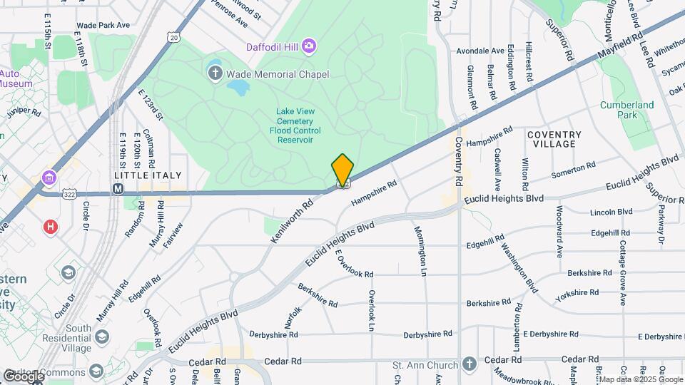 2600 Mayfield Rd Mapa y Detalles de la Ubicación