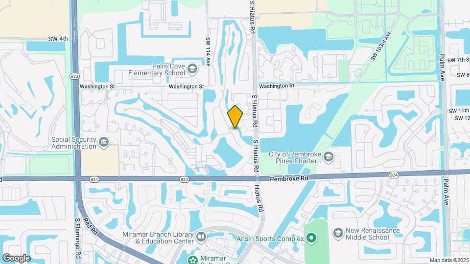 1281 SW 113th Way Map and Location Details