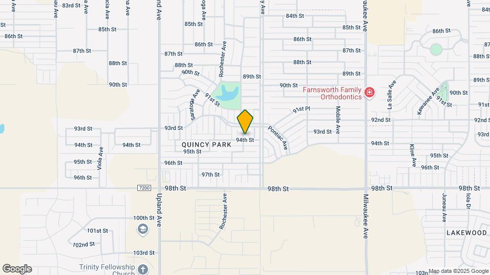 9312 Quitman Ave Map and Location Details