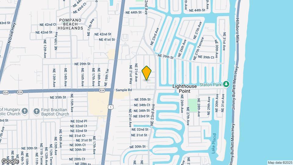 2220 NE 37th St Map and Location Details