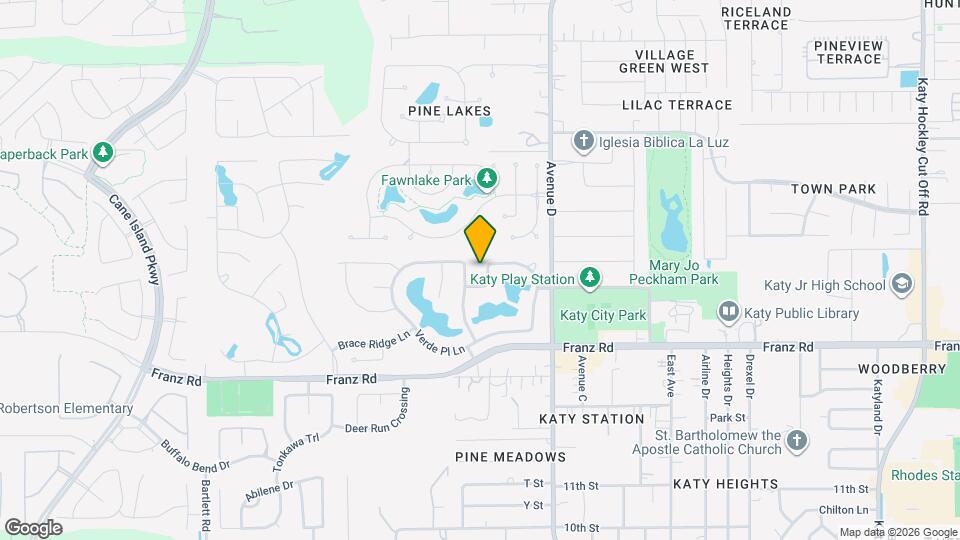 6010 Green Meadows Ln Map and Location Details