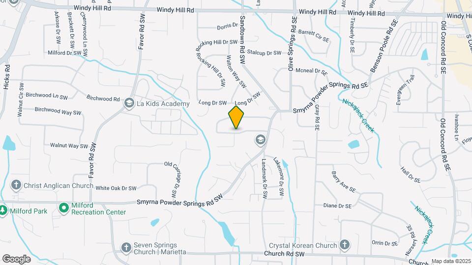 176 Timber Creek Ln SW Mapa y Detalles de la Ubicación