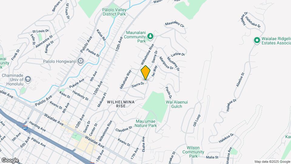 4202A Sierra Dr Map and Location Details