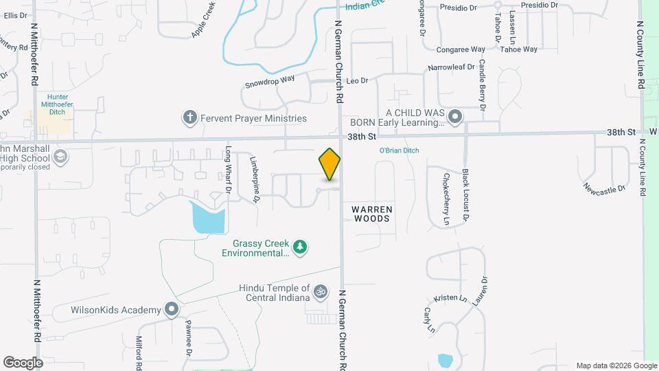 10988 Cedar Pine Dr Map and Location Details