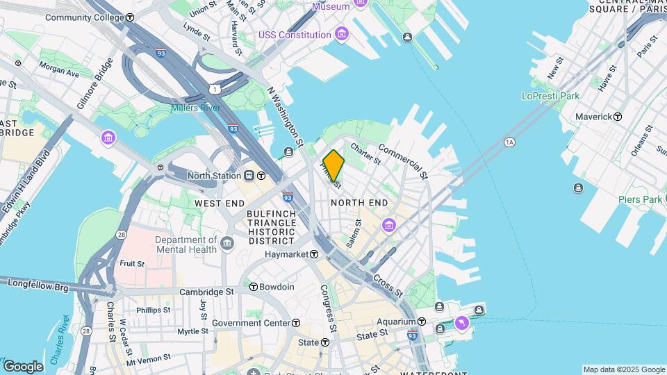 85 N Margin St, Unit 2 Map and Location Details