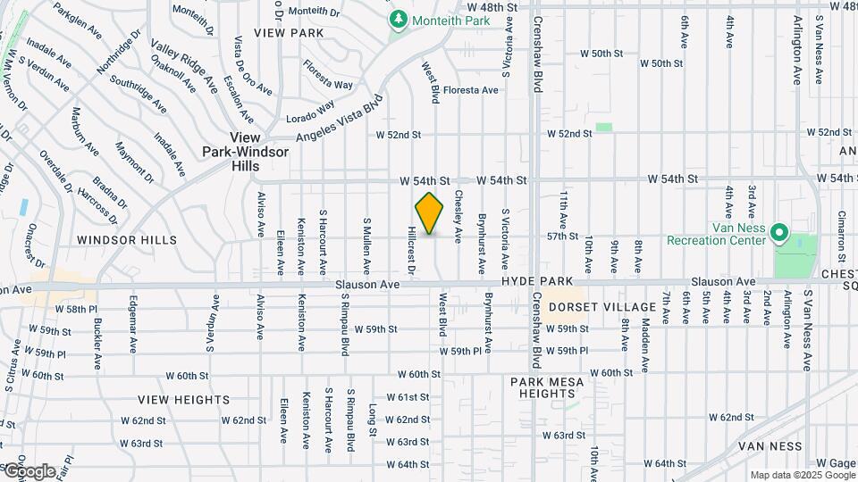 5701 West Blvd Map and Location Details