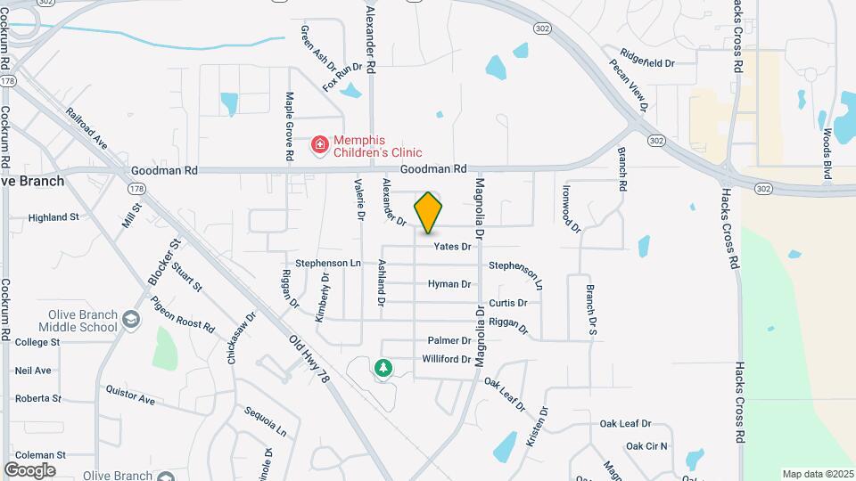 10152 Yates Dr Map and Location Details