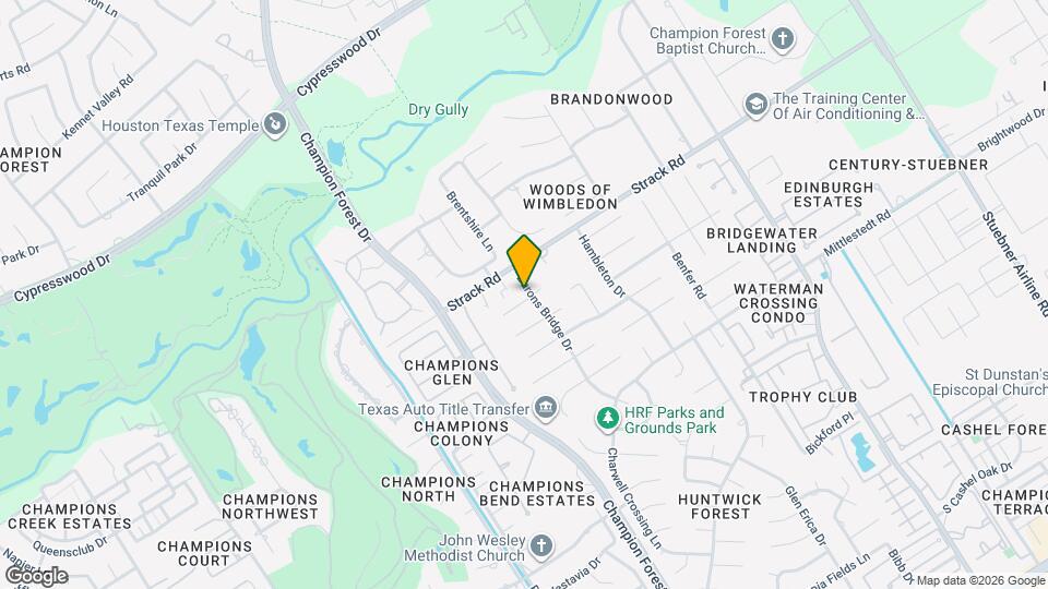 5502 Fountainbridge Ln Map and Location Details
