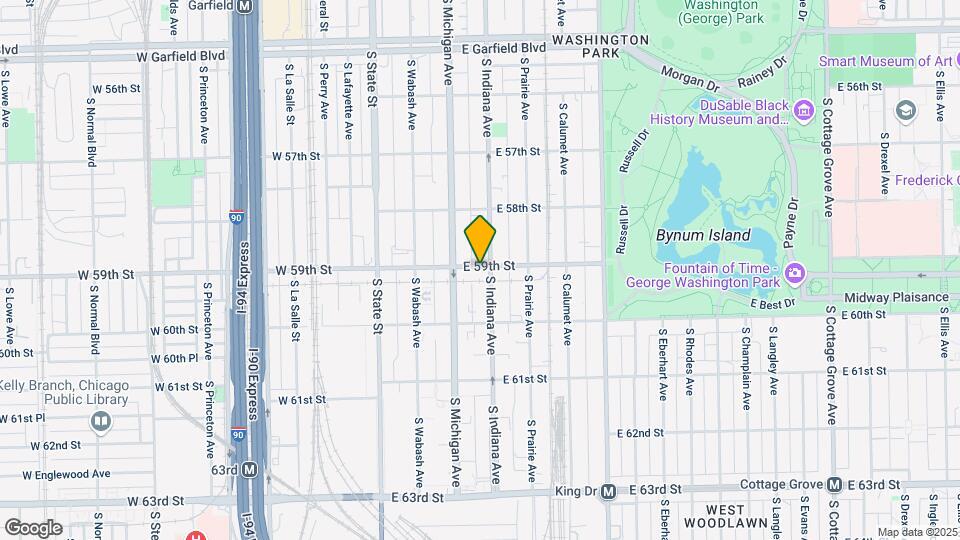 5900-5908 S Indiana Ave Map and Location Details