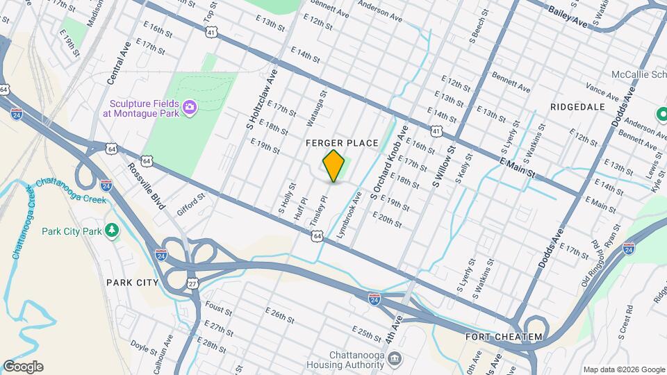 1900 Tinsley Pl Map and Location Details