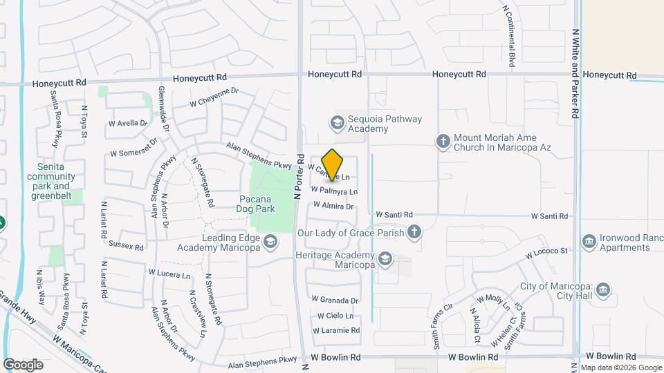 41320 W Palmyra Ln Map and Location Details